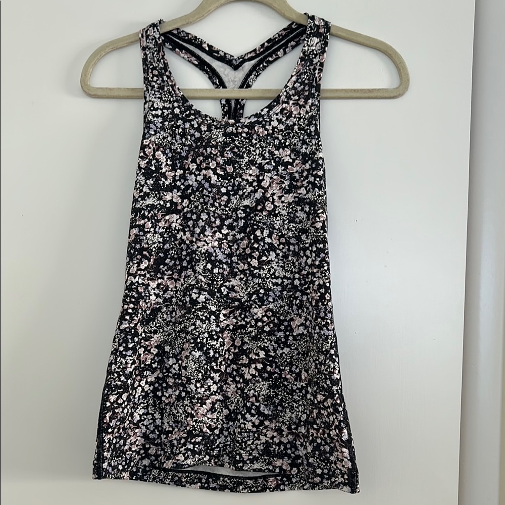 Women’s Lululemon Floral Racerback Tank Top